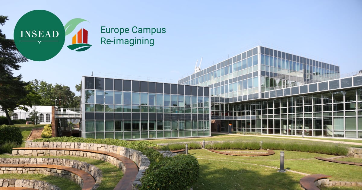INSEAD unveils a 10year campus reimagination masterplan INSEAD