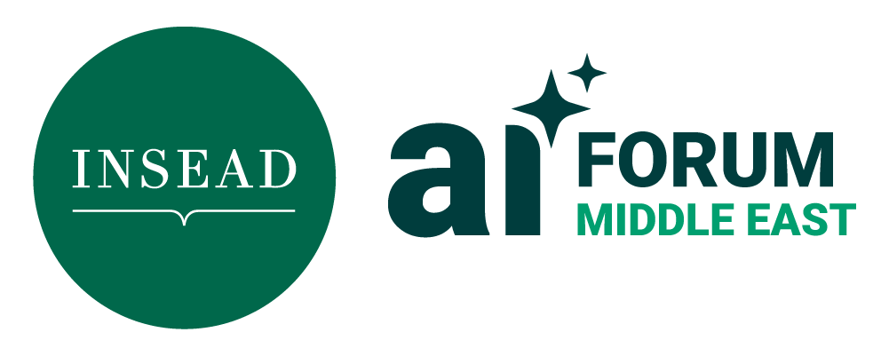 AI Forum: Middle East with INSEAD Logo