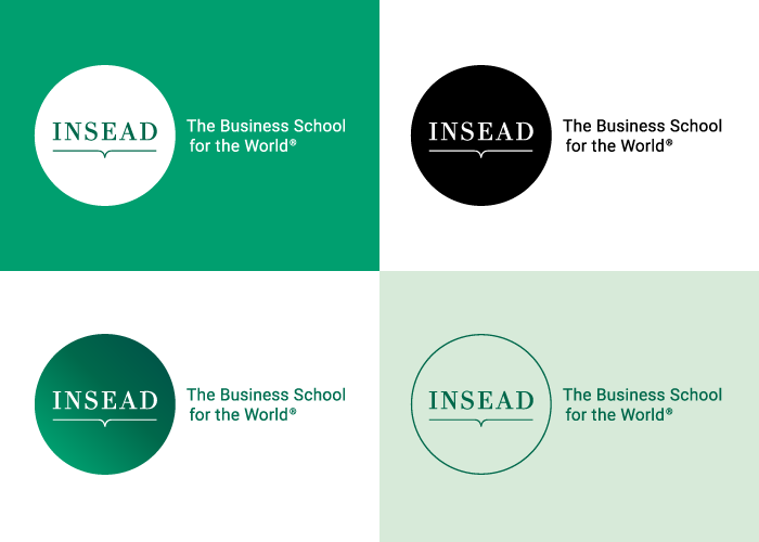 insead logo variations