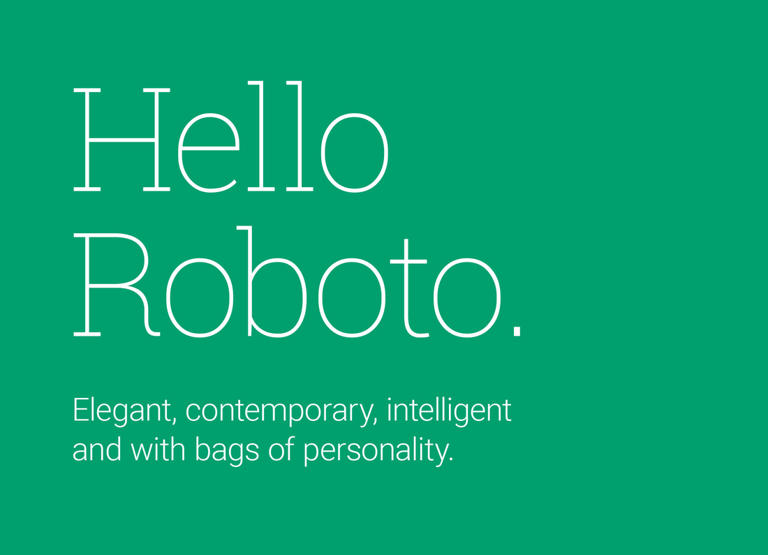 Brand Preview Roboto