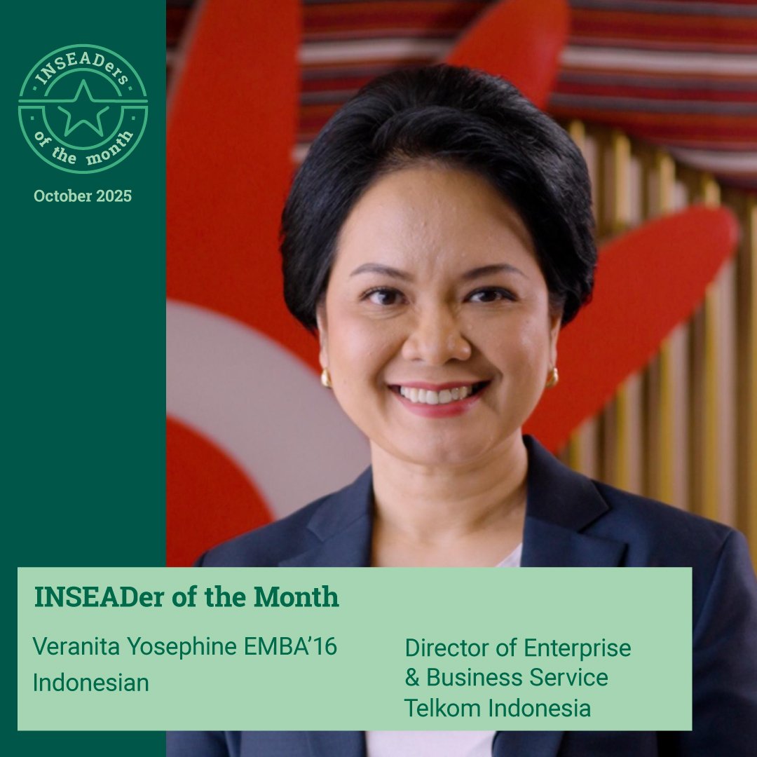 INSEADer of The Month of October Veranita Yosephine