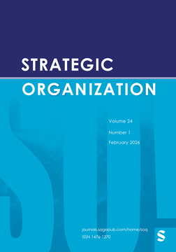 Strategic Organization cover