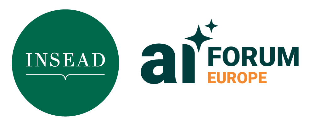 AI Forum: Europe with INSEAD Logo