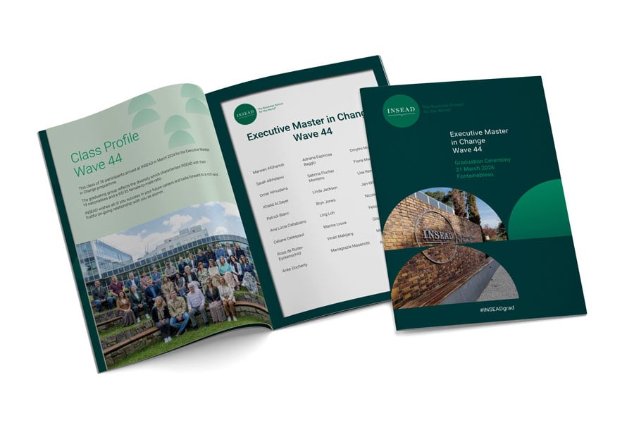 INSEAD EMC 44 Graduation Booklet