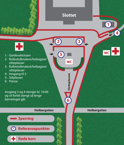 Children's parade PLAN