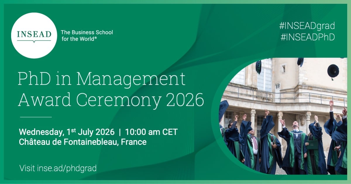 PhD graduation 2026 Save the date