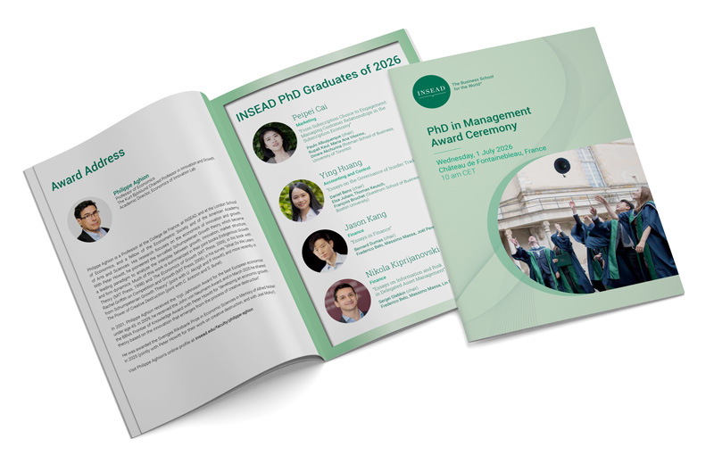PhD'26 Award Ceremony Booklet