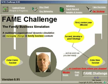 The Family Business Simulation - FAME Challenge