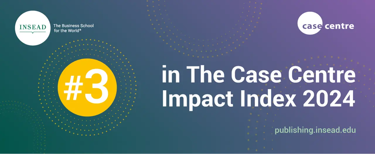 INSEAD #3 in global research impact ranking