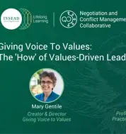 Giving Voice to Values Giving Voice to Values