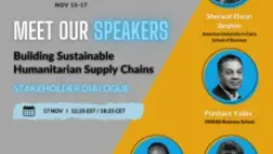 Building Sustainable Humanitarian Supply Chains. Building Sustainable Humanitarian Supply Chains.