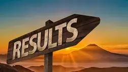 Results sign Results sign