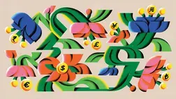Currency flowers Currency flowers