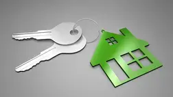 A set of house keys A set of house keys