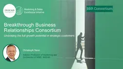 MSEI Breakthrough Business Relationships Consortium MSEI Breakthrough Business Relationships Consortium