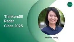 Winnie Jiang in Thinkers50 radar list 2025 Winnie Jiang in Thinkers50 radar list 2025