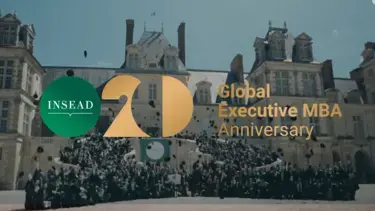 INSEAD GEMBA20th Anniversary Banner